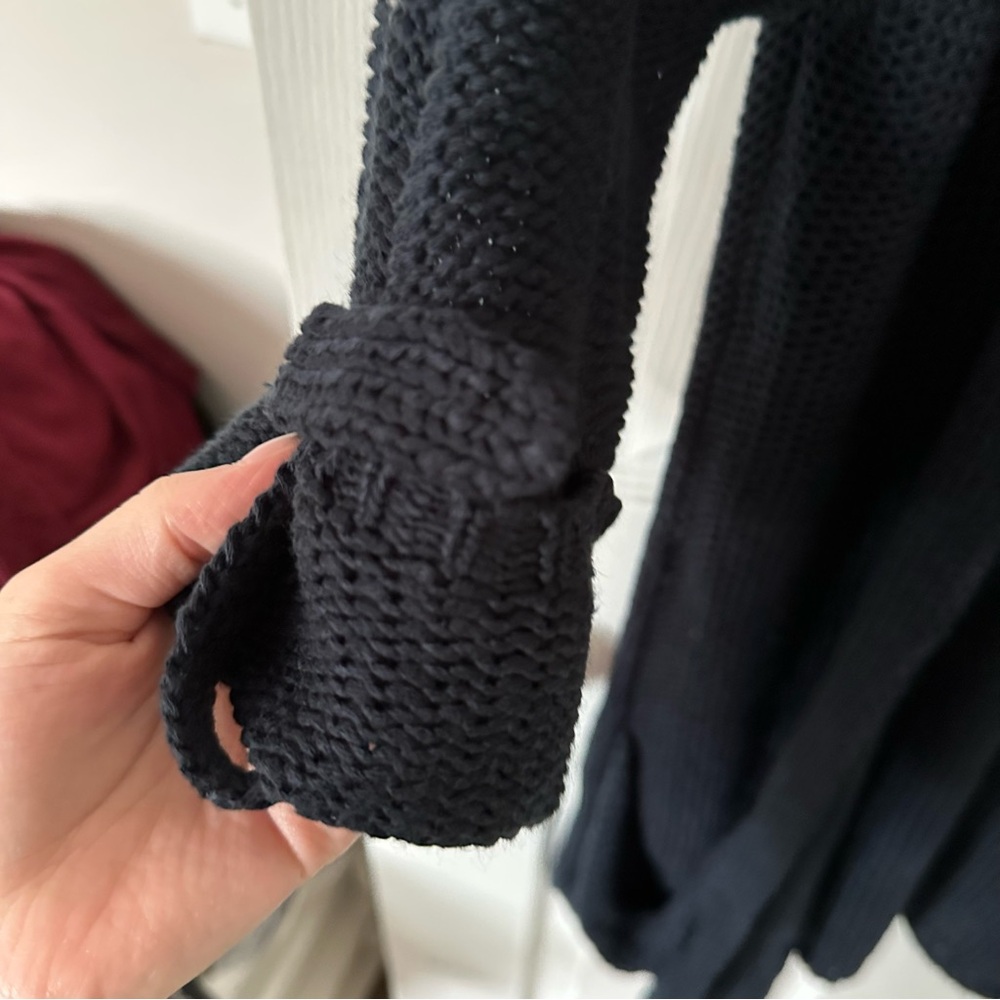 Navy Blue Cardigan - Picture 3 of 7
